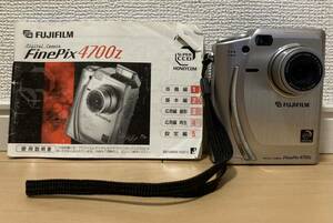 【1円スタート　ジャンク】FUJIFILM●富士フィルム●デジタルカメラ●FinePix 4700Z●単三電池●SUPER FUJINON LENS●f=8.3-24.9mm●