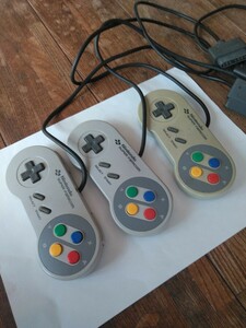 [1 jpy start ][.. set ]* Super Famicom controller * 3 piece set *NINTENDO * nintendo * Hsu fami