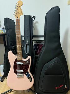 最終値下げ【ギグバッグ付き】Fender Mexico Player Mustang Shell Pink フェンダー　ムスタング
