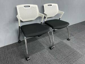 * tube S430* our company flight correspondence region equipped * great special price goods *oka blur made * with casters . start  King chair -2 legs set * meeting mi-ting office *