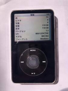 iPod classic 30GB→新品SSD128GB &長持ちバッテリー交換、iTunes同期左右音出しOK