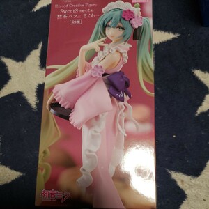 初音ミク 「キャラクター・ボーカル・シリーズ 01 初音ミク」 Exc∞d Creative Figure SweetSweets-抹茶パフェ さくら-