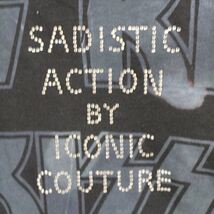 アイコニッククチュール Sadistic Action BY ICONIC COUTURE メンズ半袖Ｔシャツ Mサイズ KISS サディスティックアクション_画像5