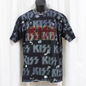 アイコニッククチュール Sadistic Action BY ICONIC COUTURE メンズ半袖Ｔシャツ XLサイズ KISS サディスティックアクション