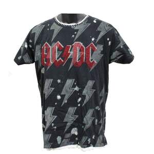 アイコニッククチュール Sadistic Action BY ICONIC COUTURE メンズ半袖Ｔシャツ Mサイズ AC/DC 新品 サディスティックアクション