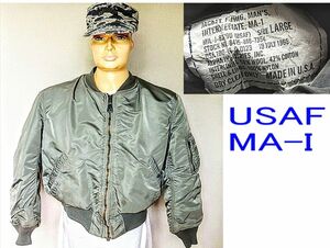 60's米軍　　ＭＡ-1フライジャケット★U.S.A.F★ベトナム戦★セージグリーン★ビンテージ★