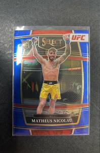 【Matheus Nicolau】2022 Panini Select UFC #83 RC【RC】【マテウス・ニコラウ】