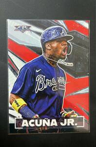 ■【Ronald Acuna Jr.】2021 Topps Fire Baseball Card #100【ロナルド・アクーニャ・ジュニア】