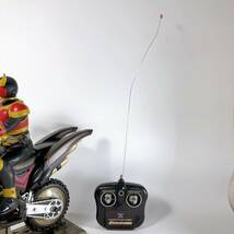 【ジャンク】BANDAI TAIYO 1/8スケール R/C 仮面ライダークウガ ビートチェイサー2000 フィギュア_画像8