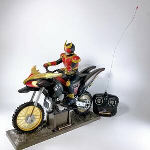 【ジャンク】BANDAI TAIYO 1/8スケール R/C 仮面ライダークウガ ビートチェイサー2000 フィギュア