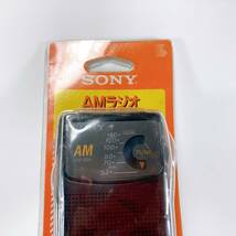 【未使用品】SONY AMラジオ ICR-S30 ハンドストラップ付　ソニー　ラジオ_画像2