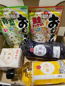 【詰め合わせ】幸楽苑　醤油　酢　おむすび山　米