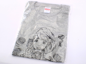 PENTAX SHUTTER GIRL ペンタックス リコーイメージング 東京シャッターガール 桐木憲一 Tシャツ グレー Lサイズ 未開封 未使用