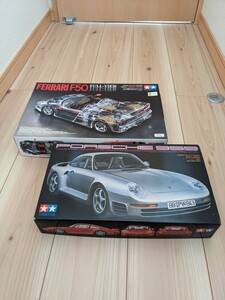 タミヤ　フェラーリF50　ポルシェ959　プラモデル　中古　プラモデル フェラーリ TAMIYA　プレビュー