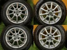 【長野発★N258★2023年製!!】ブリジストン ECO FORME x ダンロップWM02 175/70R14 PCD100/4H IS39 14x5.5J 格安☆売切_画像2