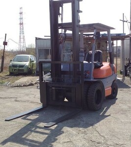 forklift　Toyota　サイドシフト　6FG25　４Ｍマスト　Must sell　Buy Now