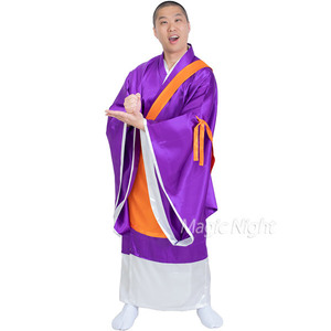 . is .. san .. san costume cosplay peace furthermore san costume kimono .. purple 
