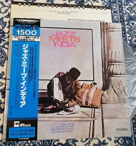 即LP ジャズ・ミーツ・インディア 【帯】 JAZZ MEETS INDIA ULS1719P バルネ ウィラン マンフレッド ショー BARNEY WILEN MANFRED SCHOOF