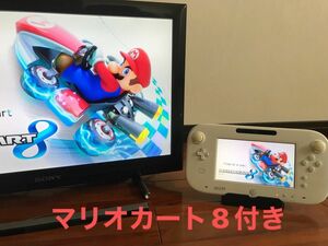 Wii U 32GB 本体　マリオカート8付き　ジャンク