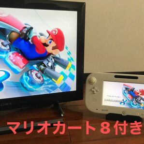 Wii U 32GB 本体　マリオカート8付き　訳あり