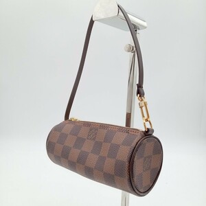 杉本2月No.109 ポシェット アクセサリーポーチ LOUIS VUITTON ルイヴィトン ダミエライン ブラウン系 ハンドバッグ