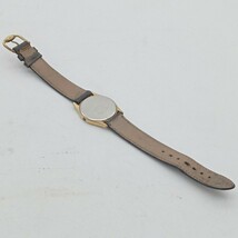 曽我部3月No9 腕時計 SEIKO セイコー Dolce ドルチェ 7741-602A 動作未確認 白文字盤 ブランド時計 レザーベルト_画像8