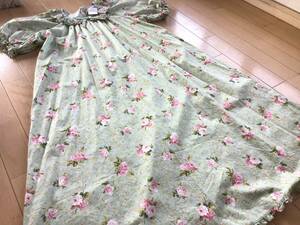 **bro Sam rose print One-piece * tag attaching new goods unused goods * Pink House **