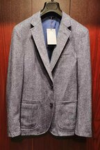 最高峰20万◆イタリア*ローマ発*ROBERT CAVANI/ロベルトカバーニ*最上級・100% virgin wool/千鳥格子*テーラードジャケット・46/M_画像1