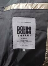 最高級EU製※プレミアムダウン★イタリア・ミラノ発*BOLINI*ブラックライン※超防寒・ゴールデンシルバー・ダウンジャケット・48/L_画像7