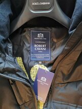 最高級ヨーロッパ製※定価12万◆イタリア・ローマ発*ROBERT CAVANI・フード付き・超防寒/防風・グースダウンジャケット・54/XXXL・黒_画像5