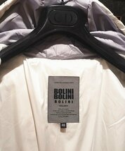 最高級13万※EU製プレミアムダウン★イタリア・ミラノ発*BOLINI*ブラックライン※designer・超防寒・ダウンジャケット ・46/M※白_画像7