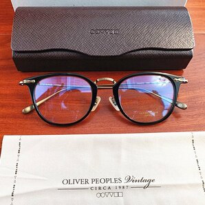 最高級モデル*日本製★「OLIVER PEOPLES/オリバーピープルズ」大人気作・OV5389D/Davitt 純チタン・超軽量・眼鏡フレーム・黒の画像8