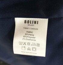 今節※定価11万◆イタリア*ミラノ発*BOLINI*プレミアムライン*最高級リネン生地使用※紳士テーラードジャケット・イタリア50/XL_画像7