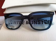 新品未使用※人気モデル*GENTLE MONSTER・ジェントルモンスター HEIZER　登坂広臣 BTS 愛用・サングラス・ブルー_画像4