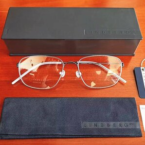 最高峰メガネ※定価7万※デンマーク製*LINDBERG・リンドバーグ AIR TITANIUM RIM※医療用チタン使用・セレブ愛用・メガネフレームの画像1