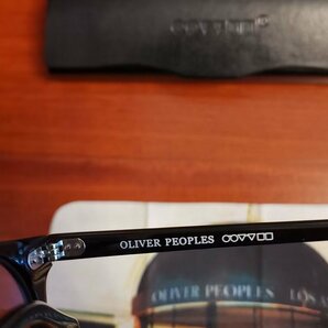 高級*イタリア製★「OLIVER PEOPLES/オリバーピープルズ」伝説の大人気作・OV5186・ボストン・メガネフレーム・黒の画像7