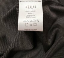 高級ポルトガル製※定価5万◆イタリア・ミラノ発*BOLINI*高級セレブdesigner*カッコイイ野球クマ*トレーナー・48/L黒_画像4