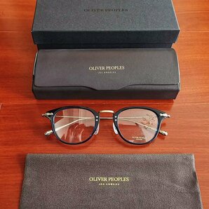 最高級モデル*日本製★「OLIVER PEOPLES/オリバーピープルズ」大人気作・OV5389D/Davitt 純チタン・超軽量・眼鏡フレーム・黒の画像3