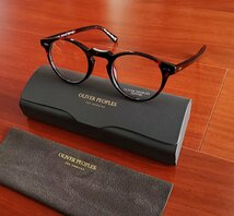 高級*イタリア製★「OLIVER PEOPLES/オリバーピープルズ」伝説の大人気作・OV5186・ボストン・鼈甲・メガネフレーム_画像4