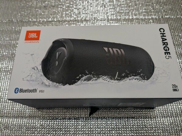 JBL Charge5 ブラック 新品未開封 純正キャリーケース付