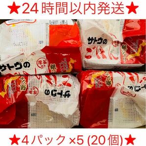 ★残り1セット★【20個セット】さとうのごはん4パック×5個入り