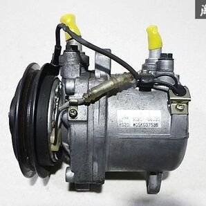 保証付 スズキ 純正 HN22S kei ワークス ケイワークス A/C エアコンコンプレッサー コンプレッサー 単体 95201-58J30 即納の画像1