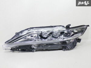 トヨタ 純正 ZSU60W 60 ハリアー 後期 LED ヘッドライト ヘッドランプ 左 左側 助手席 KOITO 48-192 打刻:H 即納