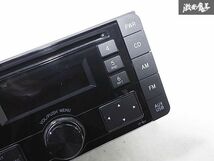 トヨタ 純正 CD プレーヤー オーディオ デッキ AM FM 本体のみ DEH-8138ZT 08600-00M10 即納_画像5