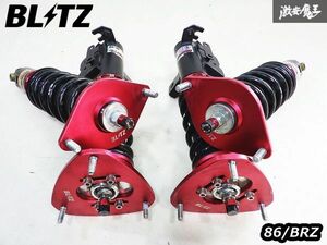 ▲売り切り BLITZ ブリッツ DAMPER ZZ-R ZN6 86 ハチロク フルタップ 全長調整式 車高調 サス ショック ピロ式 減衰調整付 ZN8 ZD8 ZC6 BRZ