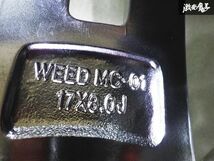 〇▲売り切り WEED MCLImb KANONE カノン 17インチ 8J ＋20 6H 6穴 PCD139.7 ホイール 3本セット 即納 ハイエース キャラバン_画像8