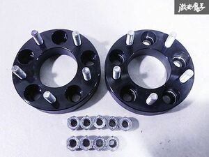 Durax 5穴 5H PCD 114.3 厚さ 約30mm P1.5 ハブ径 約72mm ワイド スペーサー ワイトレ ツライチ 即納