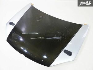 社外 フォルクスワーゲン 1K系 ゴルフ5 GTI カーボン製 軽量 エアロ ボンネット エンジンフード フード シルバー塗装 ボンピン付き 即納