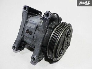 保証付 日産 純正 ER34 スカイライン RB25DET A/C エアコン コンプレッサー 28451-8219 即納