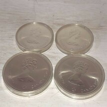 KA0998【☆美品☆】Olympic Coin Proof Set モントリオール オリンピック記念コイン 1976年 カナダ銀貨 10ドル/5ドル ケース付き 4枚セット_画像3